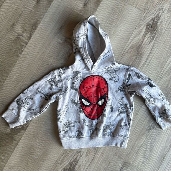 Marvel Spiderman DC Comics  Hoodie sweatshirt 3T Toddler - Picture 1 of 5